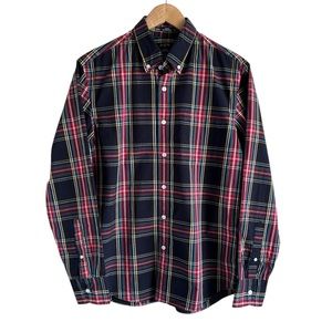J. Crew | Men’s Tartan Plaid Flex Washed Casual Shirt | Size Medium